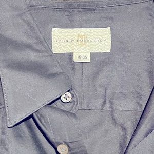 Men’s John W. Nordstrom Black Dress Shirt